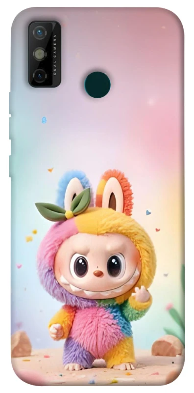 Чехол на TECNO Spark 6 Go Labubu colored фото 1 из 1