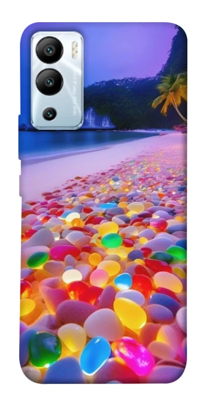 Чехол на Infinix Hot 12i Светящиеся камни на берегу фото 1 из 1