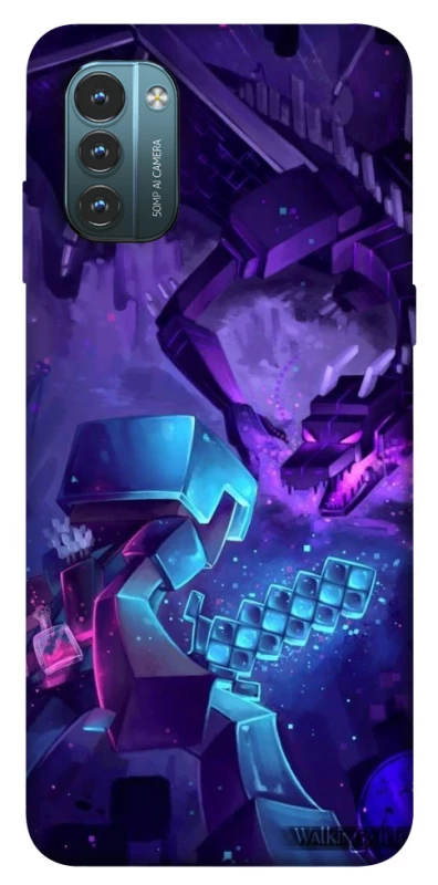 Чехол на Nokia G21 Minecraft dragon фото 1 из 1