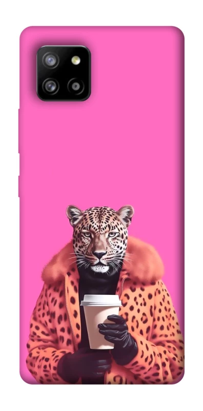 Чохол на Samsung Galaxy A42 5G Леопард з кавою фото 1 з 1