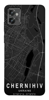 Чехол на Motorola Moto G32 Chernihiv map фото 1 из 1