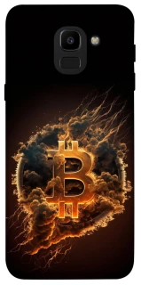 Чехол на Samsung J600F Galaxy J6 (2018) Smoky Bitcoin фото 1 из 1