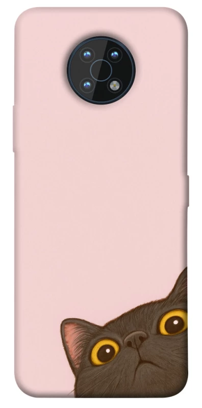 Чохол на Nokia G50 Peeping cat фото 1 з 1