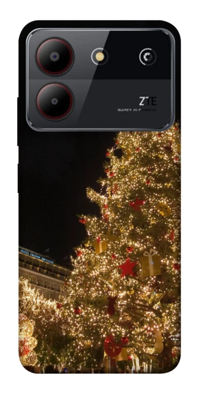 Чохол на ZTE Blade A54 4G Новорічний v34 фото 1 з 1
