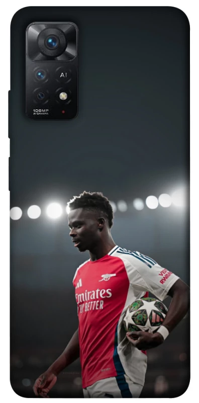 Чохол на Xiaomi Redmi Note 11 Pro 4G/5G FC Arsenal v5 фото 1 з 1