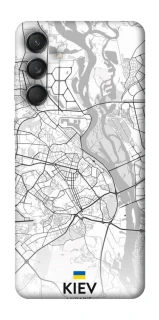 Чехол на Samsung Galaxy M55 Kiev white map фото 1 из 1