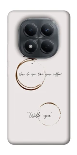 Чохол на Xiaomi Redmi Note 15 Pro 4G Coffee with you фото 1 з 1