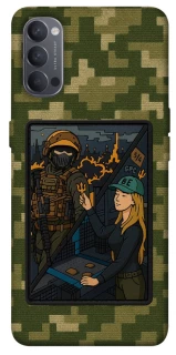 Чехол на Oppo Reno 4 Volonter фото 1 из 1