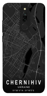 Чехол на Xiaomi Redmi 8 Chernihiv map фото 1 из 1