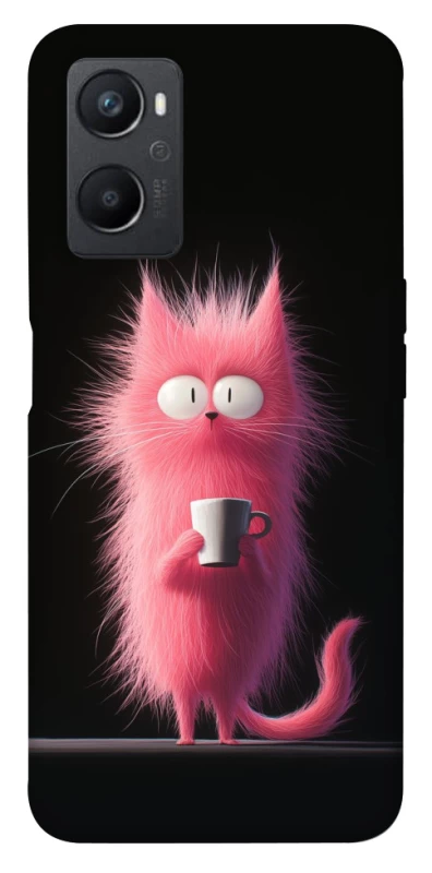 Чехол на Oppo A96 Розовый котёнок фото 1 из 1