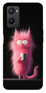 Чехол на Oppo A96 Розовый котёнок фото 1 из 1