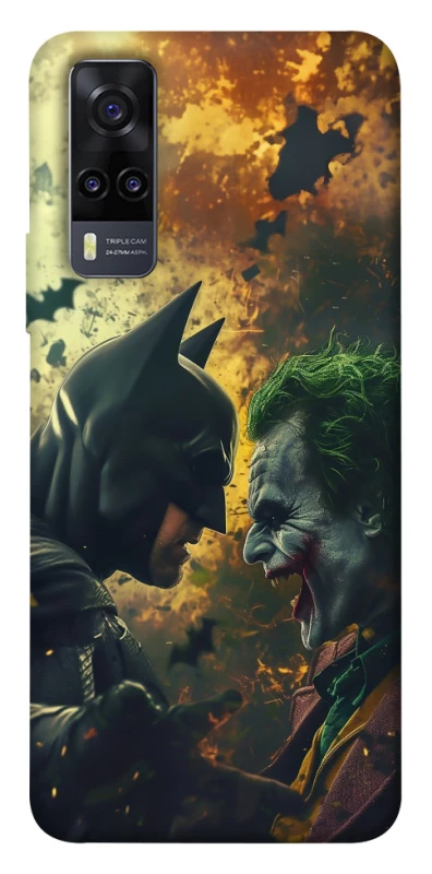 Чохол на Vivo Y31 Batman and the Joker фото 1 з 1