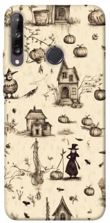 Чехол на Huawei P40 Lite E Halloween aesthetic ver.1 фото 1 из 1