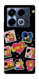 Чохол на Infinix Note 40 4G Love is фото 1 з 1