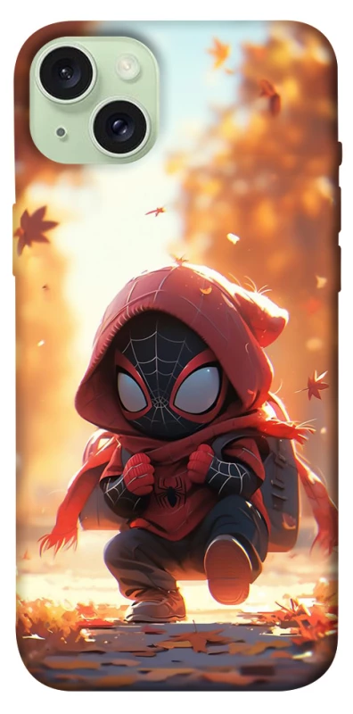 Чехол на Apple iPhone 15 Plus (6.7") Mini  Spiderman фото 1 из 1