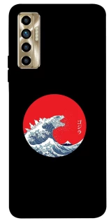 Чохол на TECNO Camon 17P Хвилі Японії фото 1 з 1