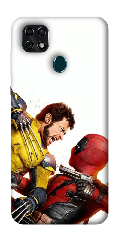 Чехол на ZTE Blade 20 Smart Deadpool and Wolverine фото 1 из 1