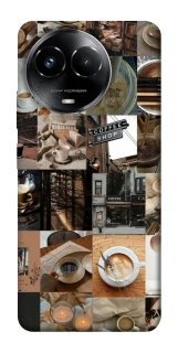 Чохол на Realme C67 4G Coffee collage ver.3 фото 1 з 1