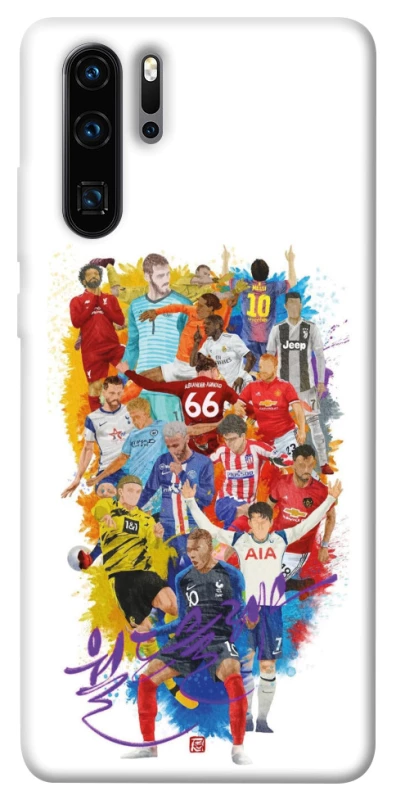 Чохол на Huawei P30 Pro Football Abstract v2 фото 1 з 1