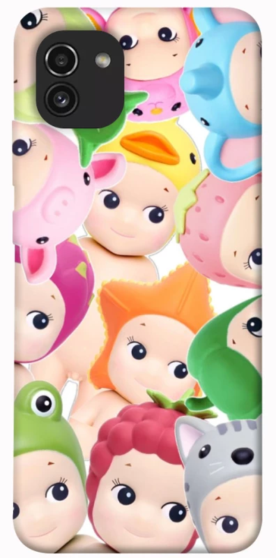 Чохол на Samsung Galaxy A03 Fruit-Zoo Kaleidoscope фото 1 з 1