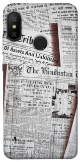 Чохол на Xiaomi Mi A2 Lite / Xiaomi Redmi 6 Pro Газети фото 1 з 1