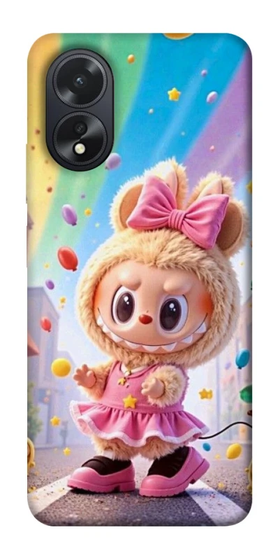 Чехол на Oppo A38 Labubu rainbow фото 1 из 1