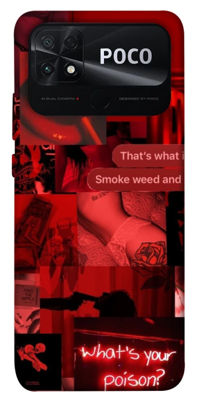 Чохол на Xiaomi Poco C40 Love collage ver.1 фото 1 з 1
