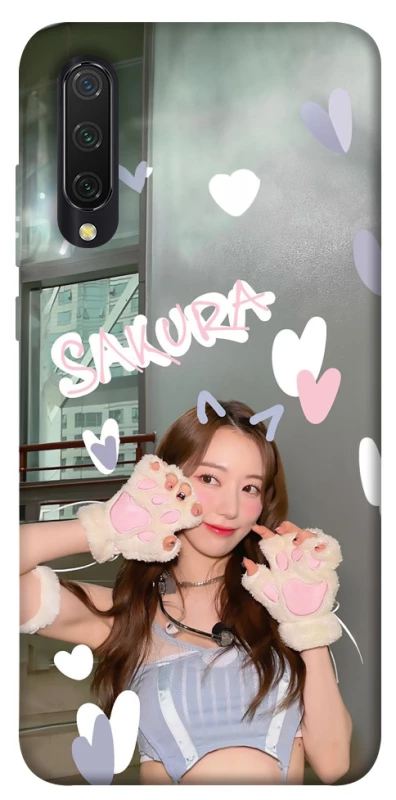 Чехол на Xiaomi Mi CC9 / Mi 9 Lite Sakura - LE SSERAFIM фото 1 из 1