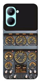 Чехол на Realme C33 Airplane instrument panel фото 1 из 1