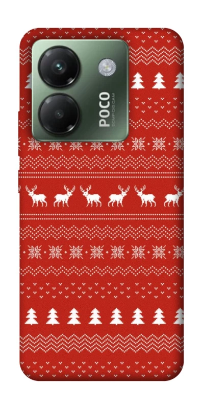 Чехол на Xiaomi Poco M7 pro 5G Новогодний v12 фото 1 из 1