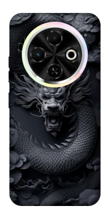 Чехол на TECNO Spark 30C black dragon фото 1 из 1