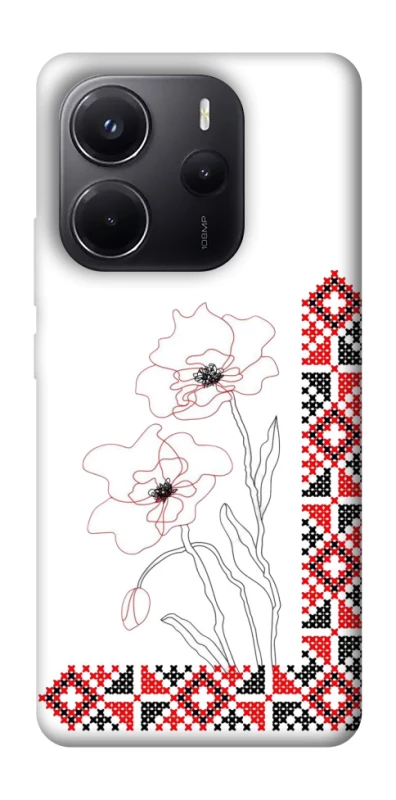 Чохол на Xiaomi Redmi Note 14 4G (Europe version) Вишиванка на смартфон фото 1 з 1