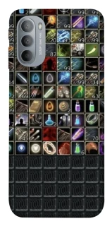 Чехол на Motorola Moto G31 Inventory menu ver.2 фото 1 из 1