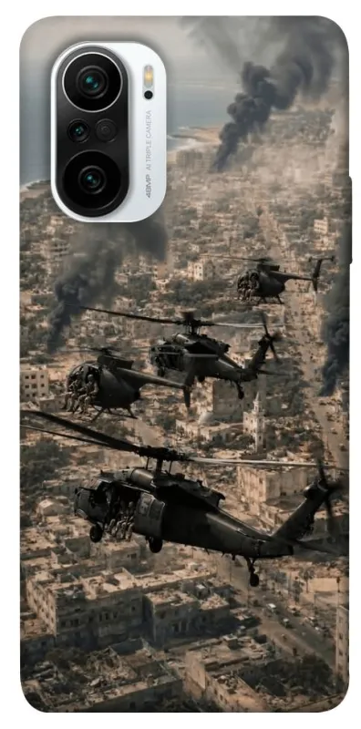 Чехол на Xiaomi Redmi K40 / K40 Pro / K40 Pro+ / Poco F3 Black hawk фото 1 из 1