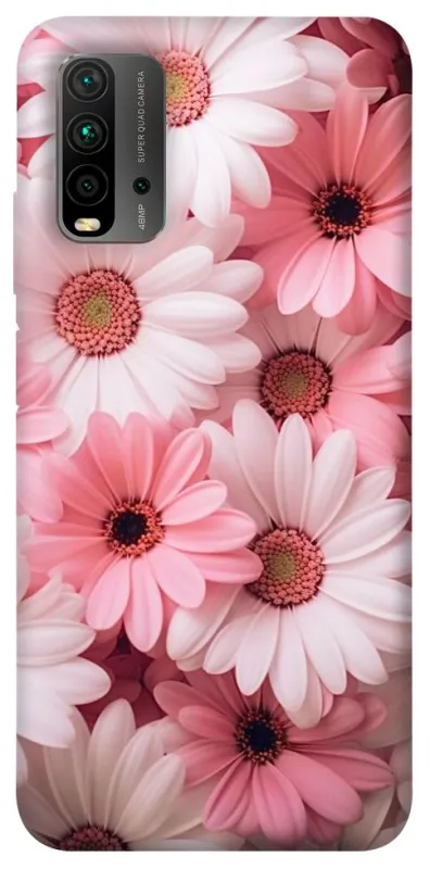 Чехол на Xiaomi Redmi 9T Розовые цветы v2 фото 1 из 1