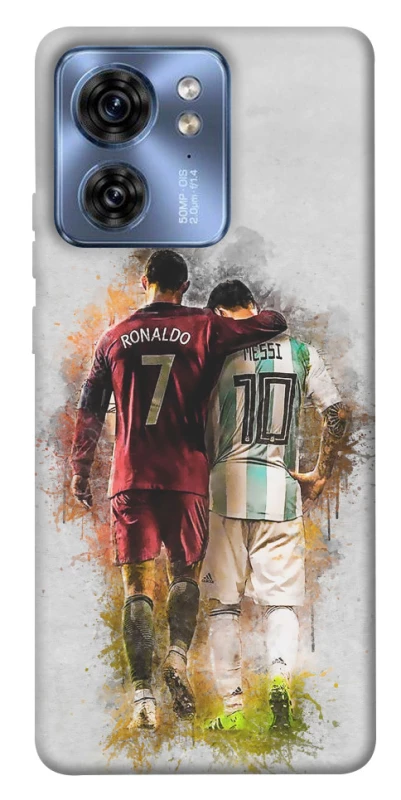 Чохол на Motorola Edge 40 Ronaldo та Messi фото 1 з 1