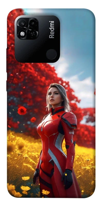 Чохол на Xiaomi Redmi 10A Cyber space girl ver.5 фото 1 з 1