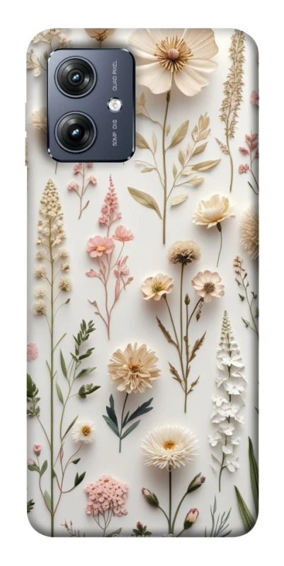 Чохол на Motorola Moto G54 Floral design ver.1 фото 1 з 1