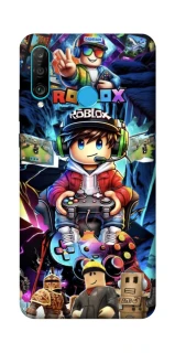 Чехол на Huawei P30 lite Roblox collage ver.4 фото 1 из 1