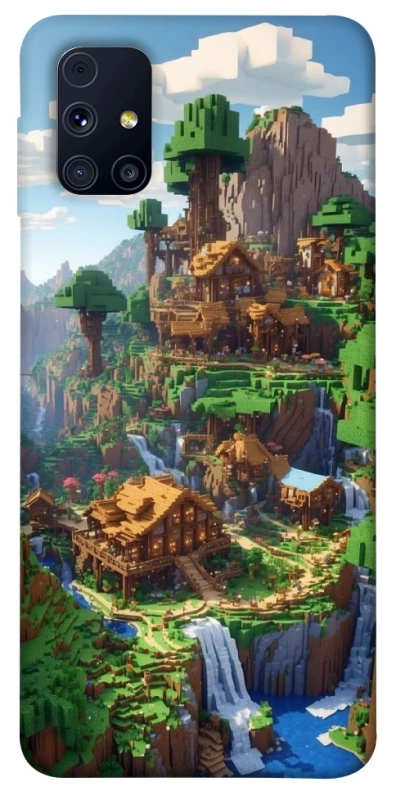 Чохол на Samsung Galaxy M31s Minecraft universe фото 1 з 1