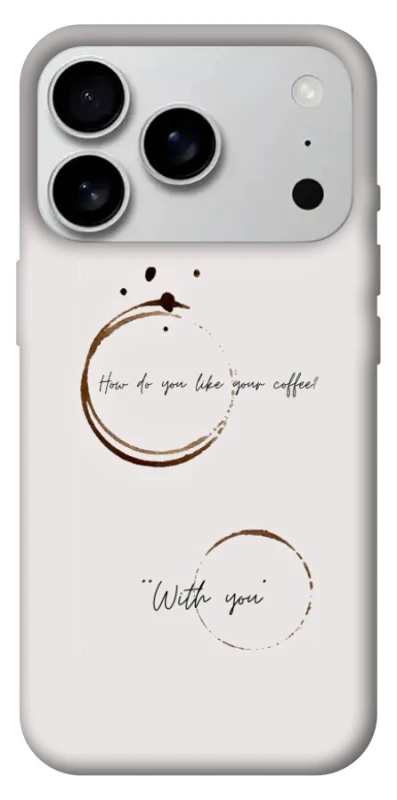 Чохол на Apple iPhone 17 Pro Max (6.9") Coffee with you фото 1 з 1