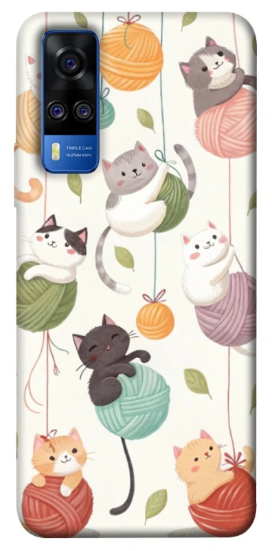 Чехол на Vivo Y51a Funny Kittens фото 1 из 1
