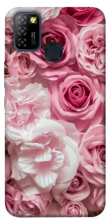 Чохол на Infinix Hot 10 Lite Рожеві Квіти фото 1 з 1