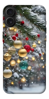 Чехол на Apple iPhone 16 Plus Новогодний v48 фото 1 из 1