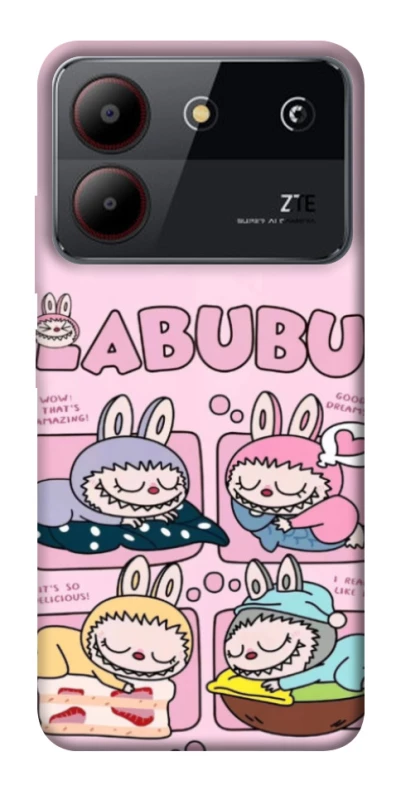 Чохол на ZTE Blade A54 4G Labubu Dreams Collage фото 1 з 1
