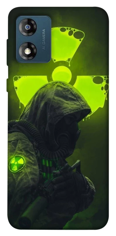 Чохол на Motorola Moto E13 Радіація v5 фото 1 з 1