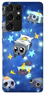 Чехол на Samsung Galaxy S21 Ultra Pebble kitten stars фото 1 из 1