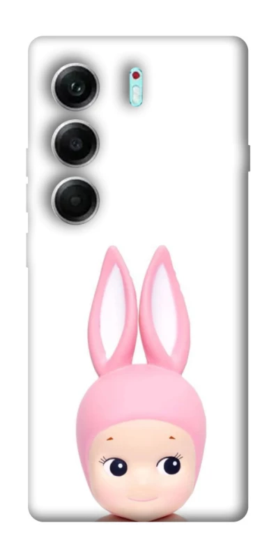 Чехол на Tecno Camon 40 Pro 5G Minimal Bunny Peek фото 1 из 1