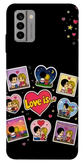 Чохол на Nokia G22 Love is ver.2 фото 1 з 1