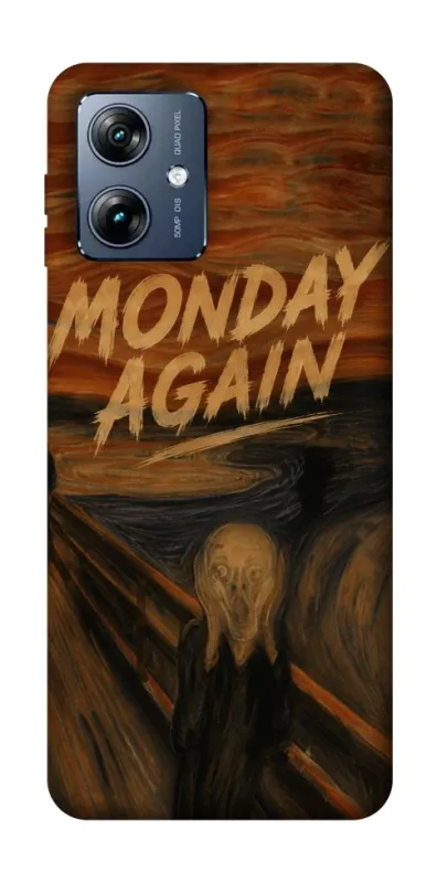 Чехол на Motorola Moto G54 Power Monday Again фото 1 из 1